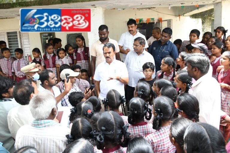 Zilla Parishad High School in Chinnadagada.