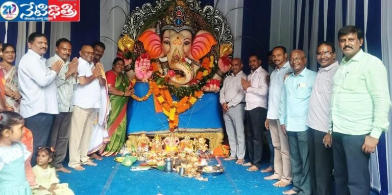 : Maha Annadan Ceremony at Narsampet Ganesh Mandap