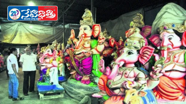 Stunning Forms of Ekadantudu Ready for Vinayaka Chavithi