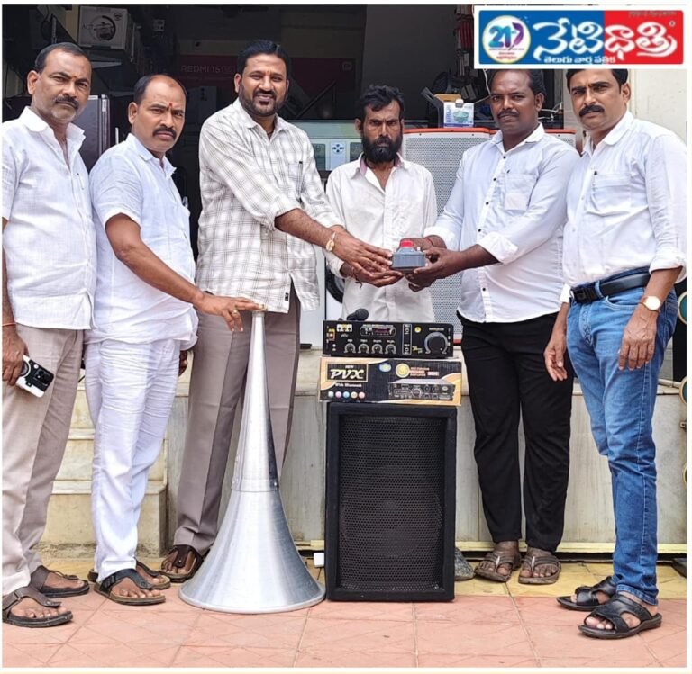 "Ex-Sarpanch Donates Mic Set for Ganesh Festivities"