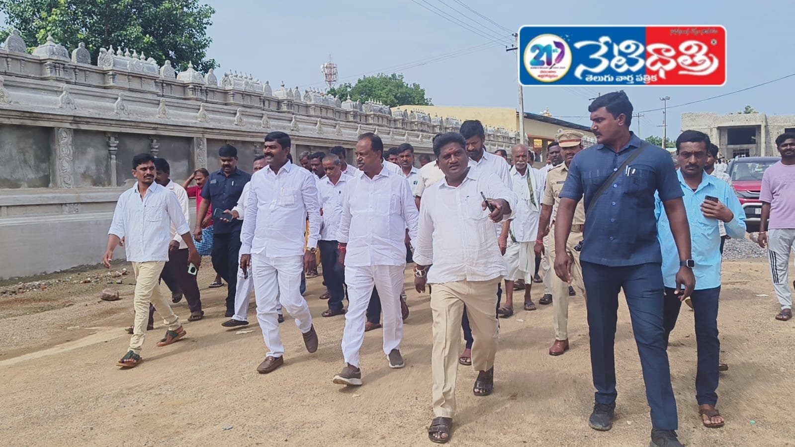 : Kodavatanch Temple Renovation Reviewed by MLA