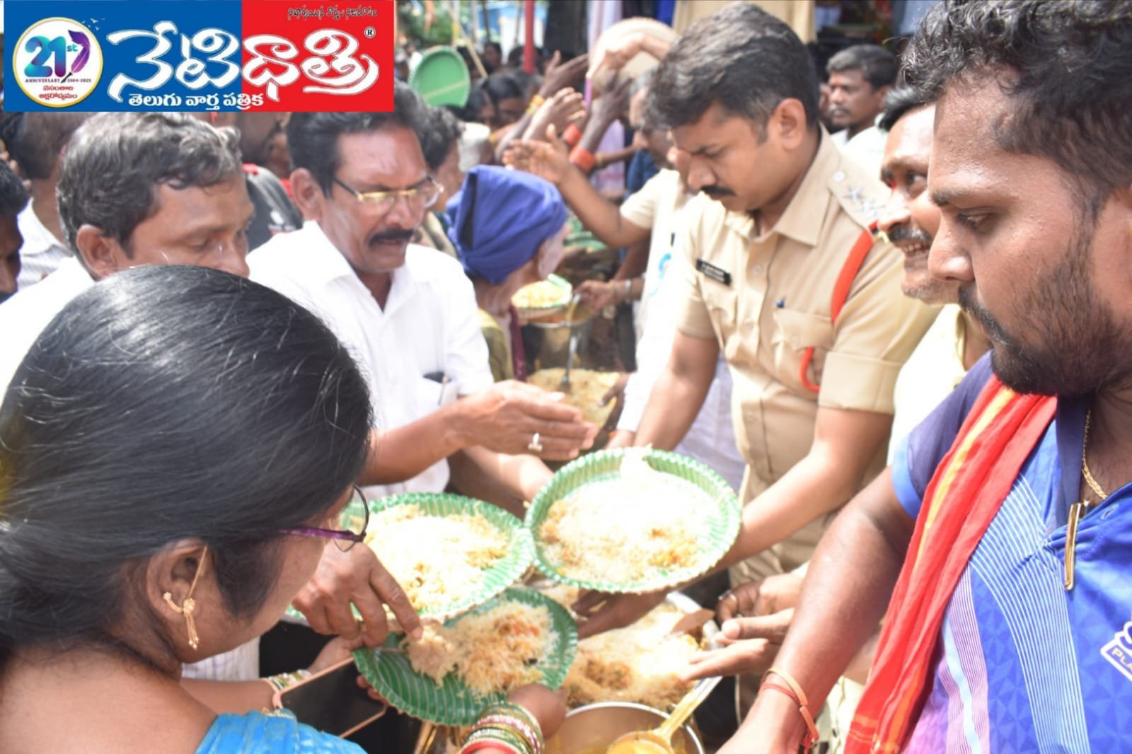 శివాజీ యువసేన ఆధ్వర్యంలో అన్నప్రసాద వితరణ…
