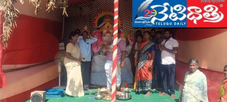 Ganesh Navaratri Celebrated Grandly in Nadikood