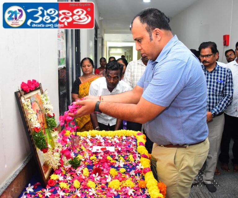 Chakali Ailamma Tribute by Collector in Sirisilla