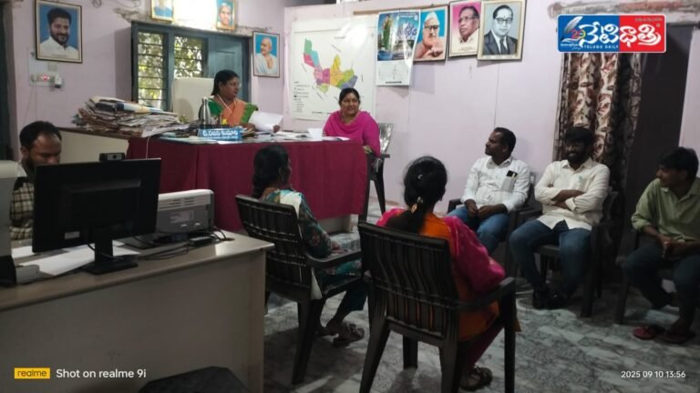 RDO Conducts Surprise Inspection at Ramayampet Tahsildar Office