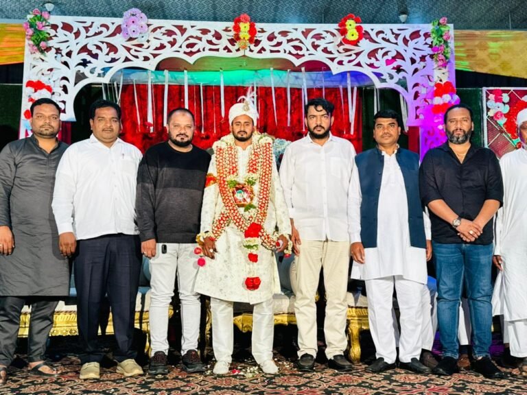 Former TGIDC Chairman attends wedding in Hyderabad