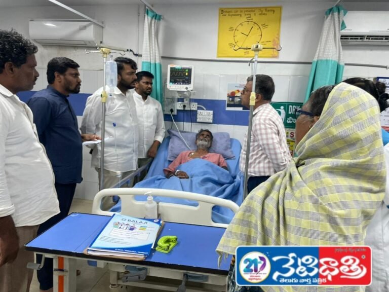 Tanveer Visits Ailing Congress Leader