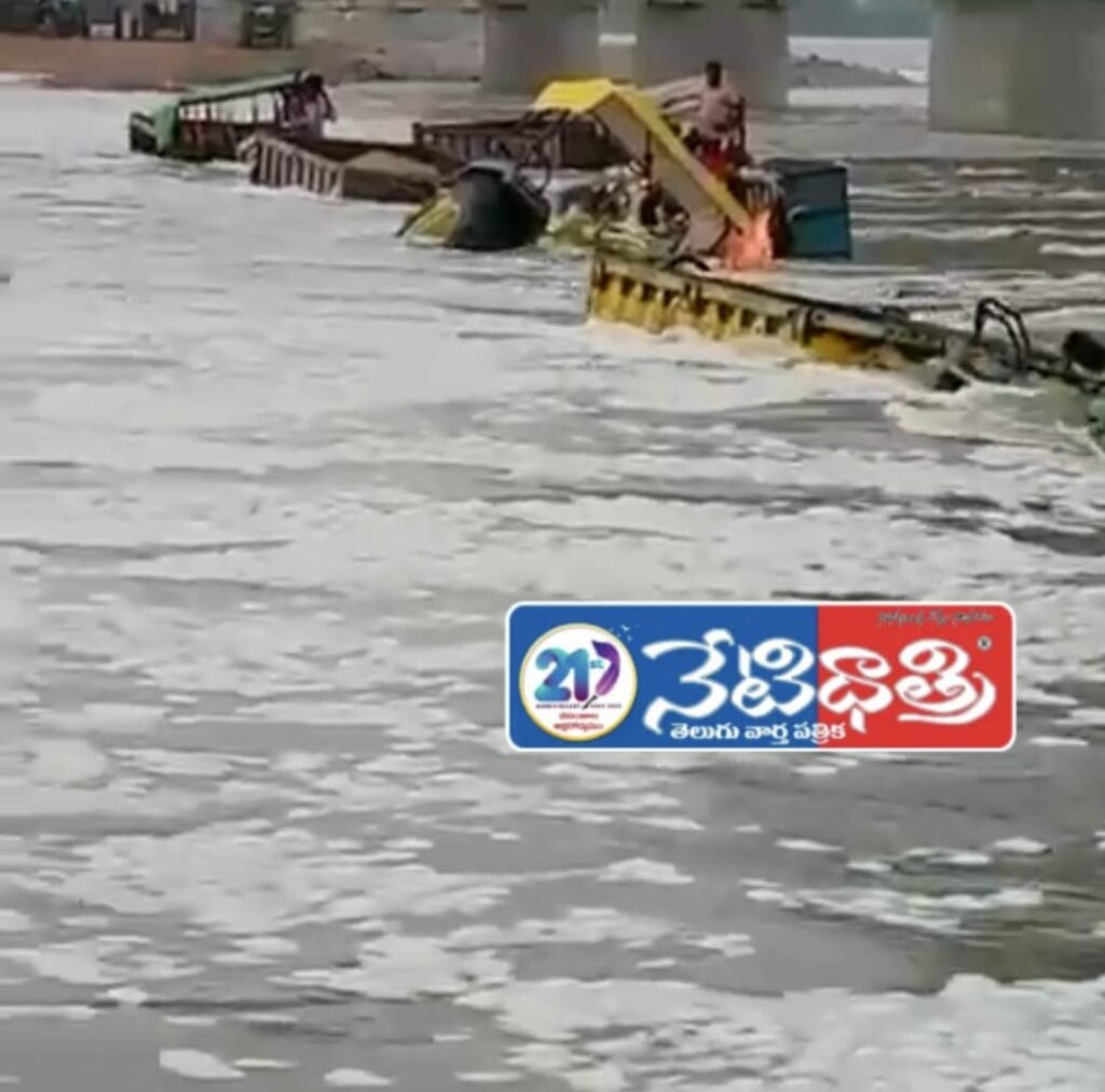 Police Rescue Tractor Drivers from Maneru Stream