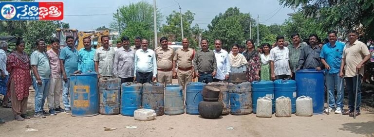 Excise Raids on Gudumba in Nallabelli