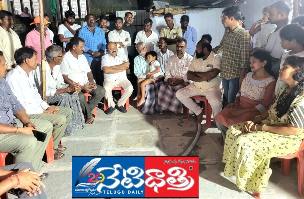 Challa Dharmareddy Visits Families of Deceased