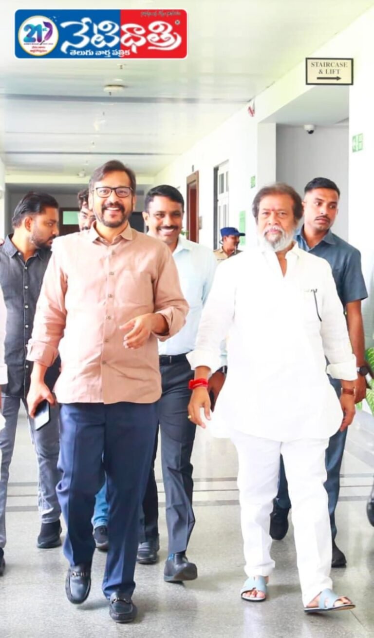 Dr. Ujwal Reddy Meets Health Minister Ahead of District Elections
