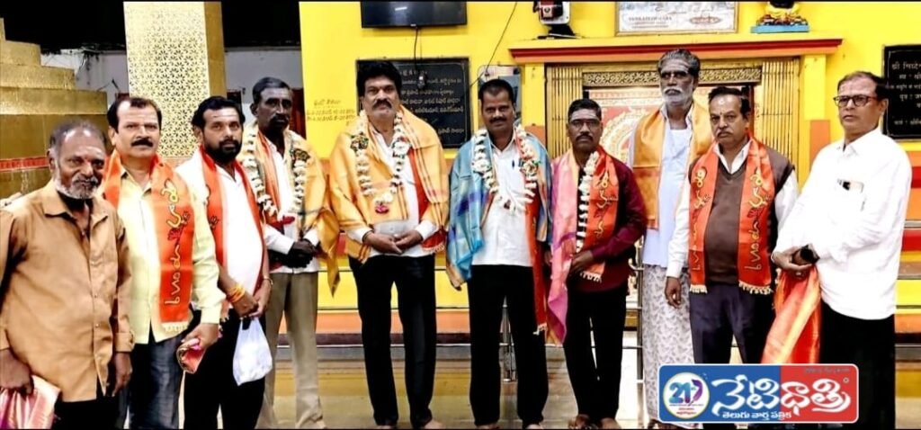 Leaders Felicitated in Jeheerabad