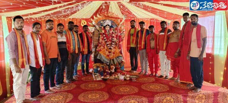 Potkapalli Youth Lead Bhavani Mata Devotion for a Decade