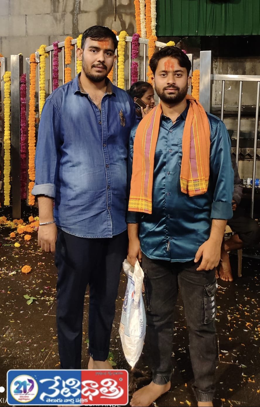 Youth Visit Tulja Bhavani Temple