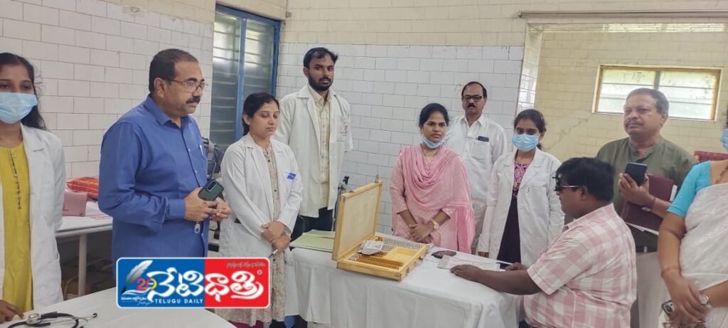 Swashakti Nari Abhiyan Medical Camp in Mandamarri