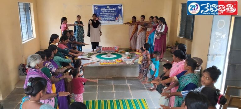 Poshan Month Program at Tekumatla Anganwadi