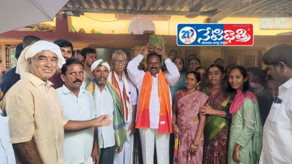 "MLA GS Celebrates Teeja Festival in Bhoopalpally Villages"