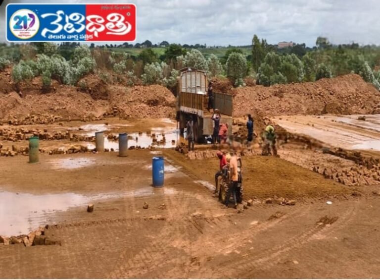 Illegal Red Sand Mining in Ganesapur