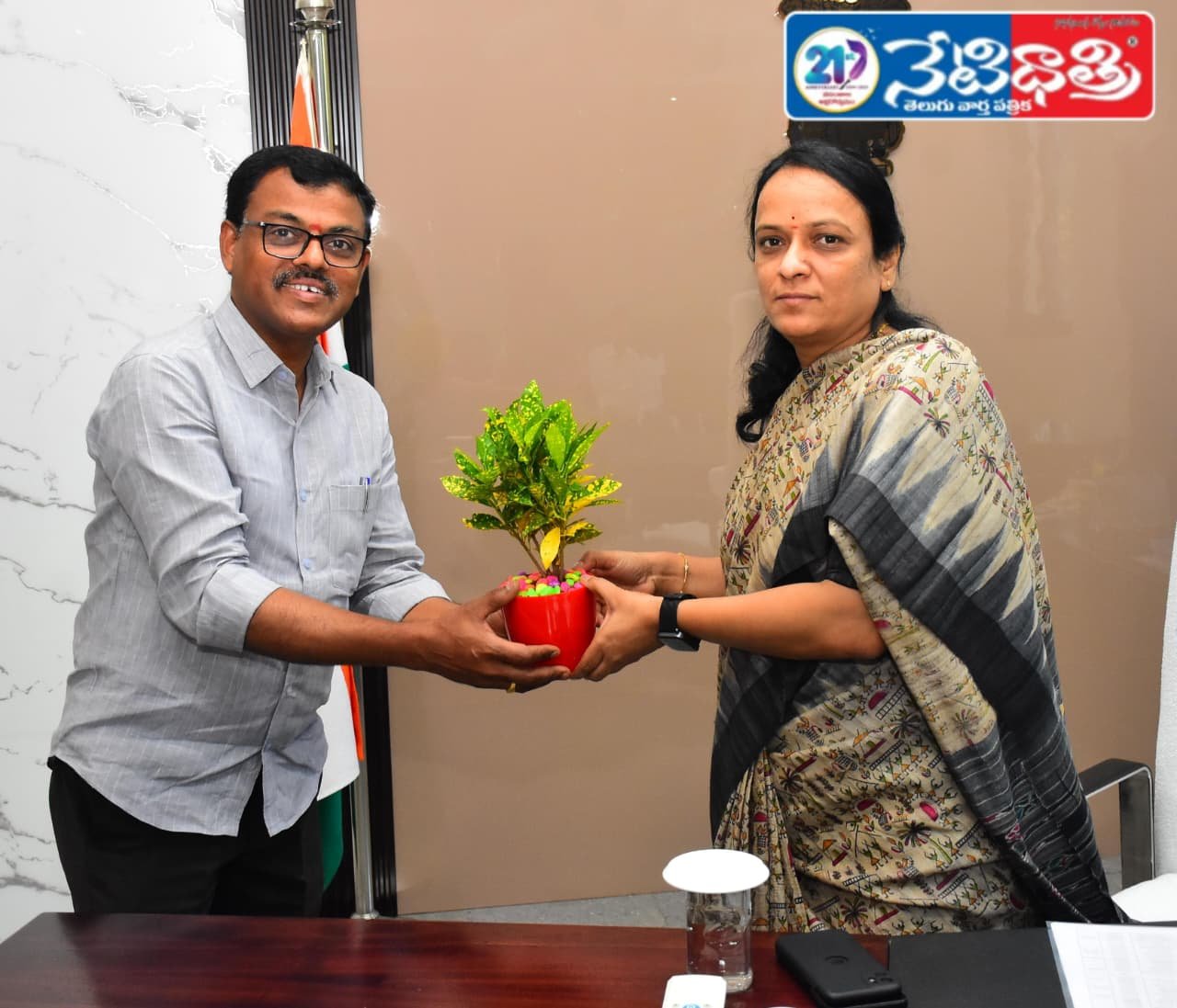 M. Haritha Takes Charge as New Sircilla Collector