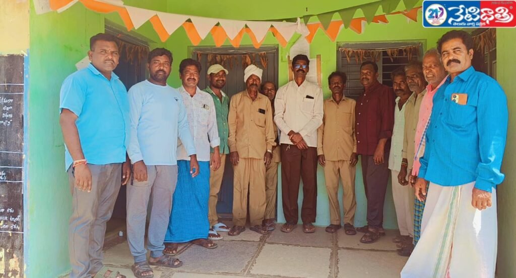 Chandurthi Sanitation Workers Honored with New Clothes on Dasara