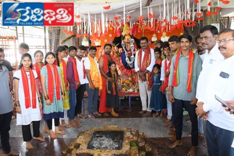 MLA Participates in Special Amman Puja