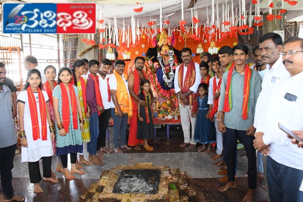 MLA Participates in Special Amman Puja