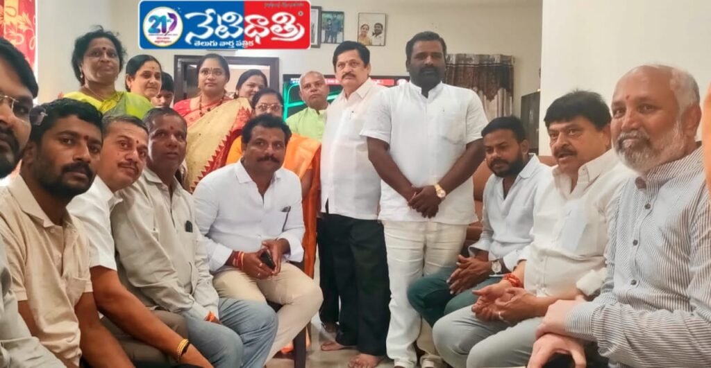 BJP Chief Visits Ailing Leader Rajireddy