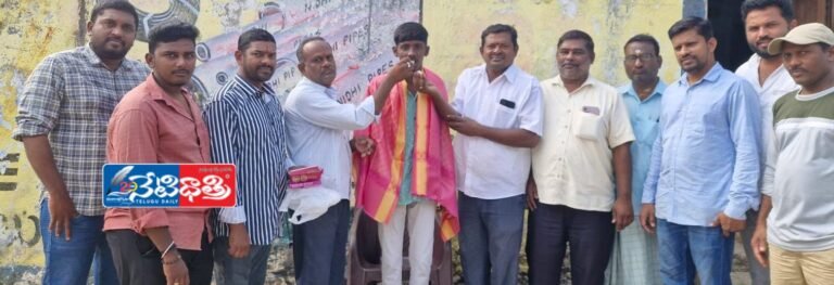 State-Level Volleyball Student Felicitated by Goldsmiths