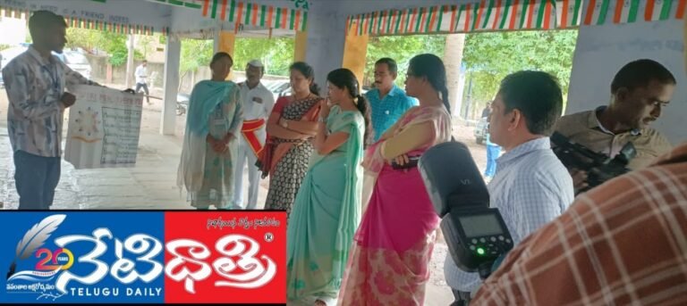 District Collector Inspects Schools in Rayaparthi