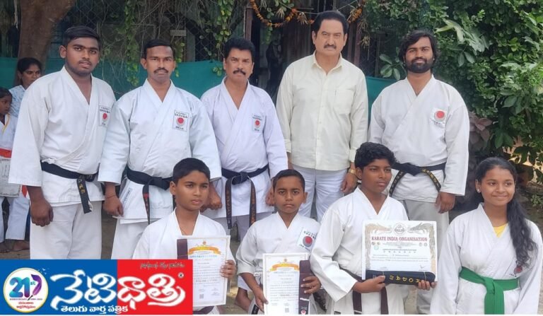Ibrahimpatnam Karate Students Achieve International Brown Belt
