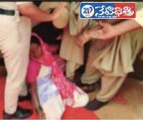 Zaheerabad IDSN Colony Victims Protest at Municipal Office