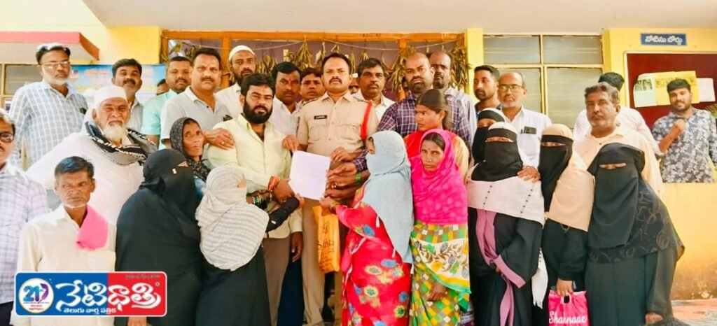 Poor Families Protest Illegal Demolition in Zaheerabad