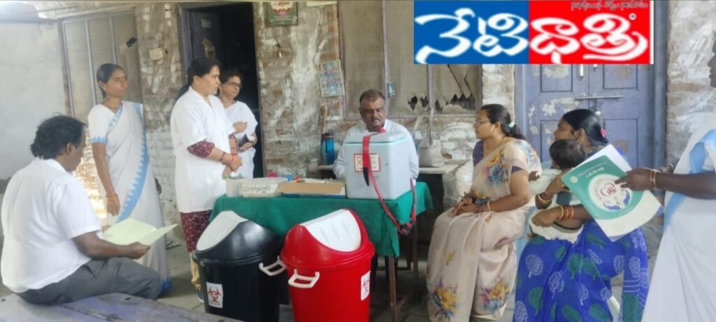 DMHO Conducts Surprise Inspection at Mogullapalli PHC