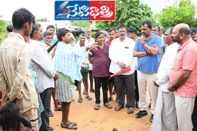 Cattle Die of Electric Shock in Tirumalapuram