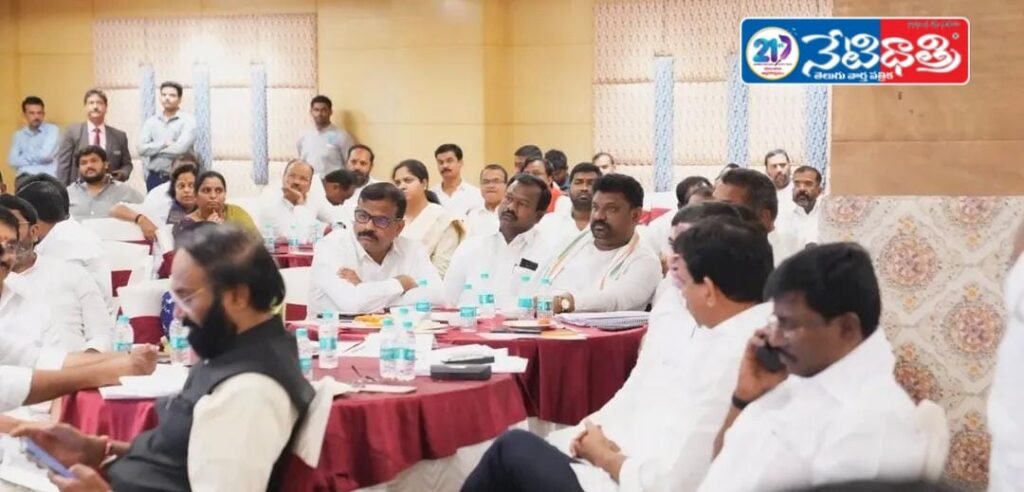Gireedhar Reddy attends Jubilee Hills by-election prep meet