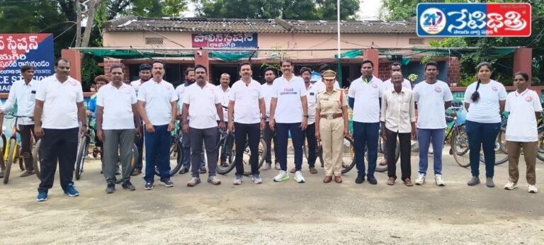 Police Martyrs Remembered with Cycle Rally in Mutharam