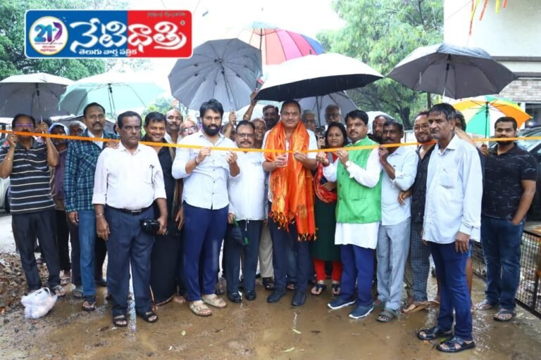 Uppal MLA Promises Saket Colony Development