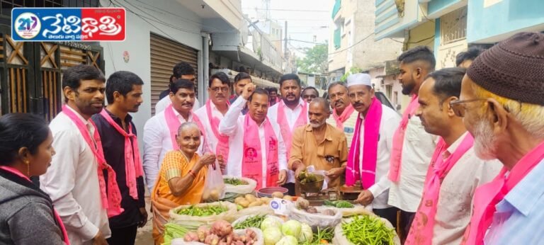 BRS Campaign for Maganti Sunitha Led by Manik Rao