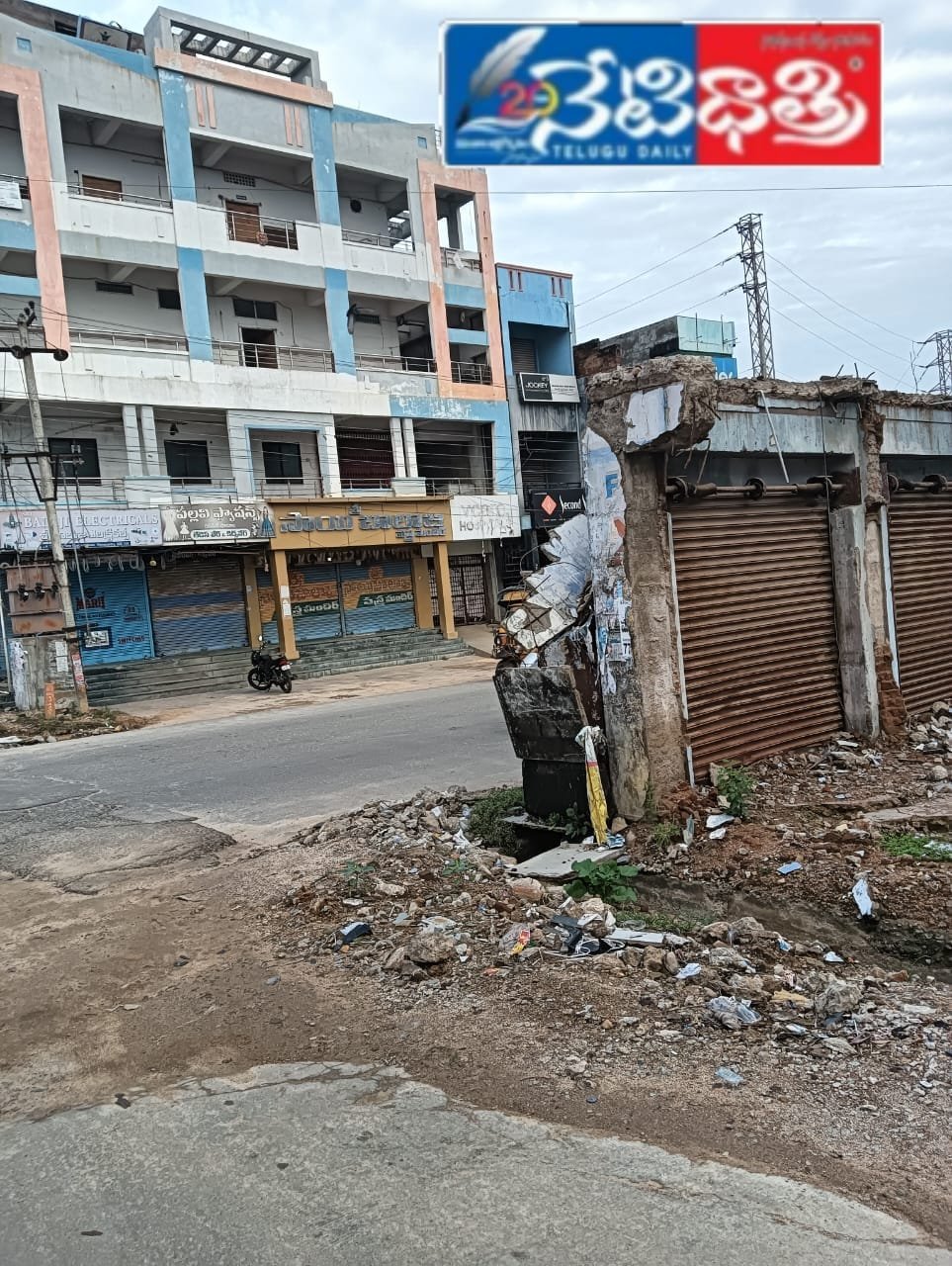 Incomplete Road Works Trouble Wanaparthy Residents