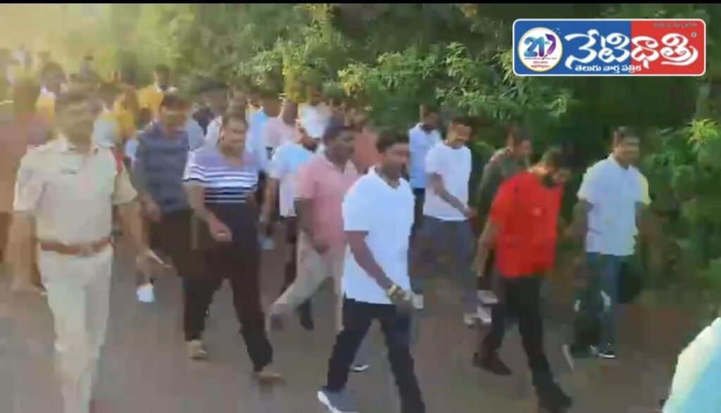 Rashtriya Ekta Diwas Rally in Zaheerabad