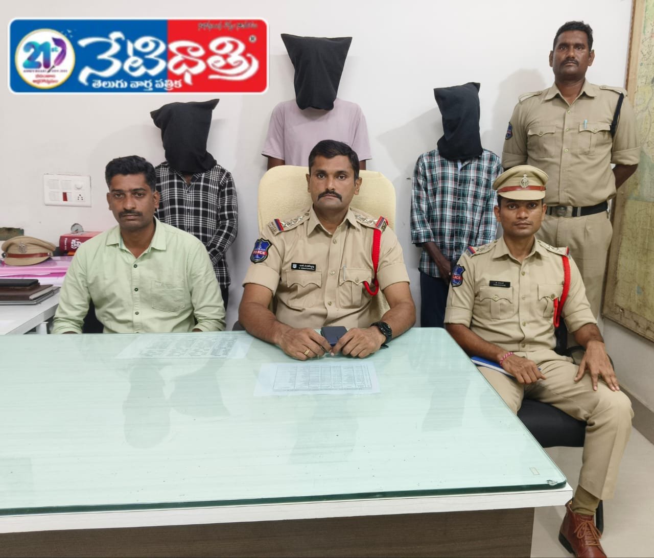 గంజాయి కేసులో ముగ్గురి యువకుల పట్టివేత…