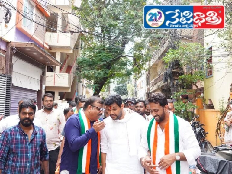 Massive Congress Door-to-Door Campaign in Jubilee Hills