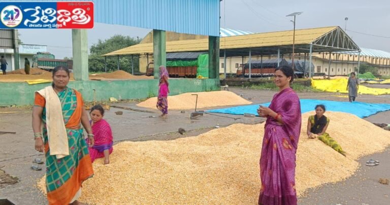 Maize Purchase Center Stalled in Narsampet