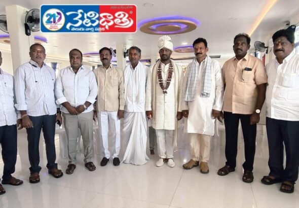 District Library Chairman Blesses Newlyweds