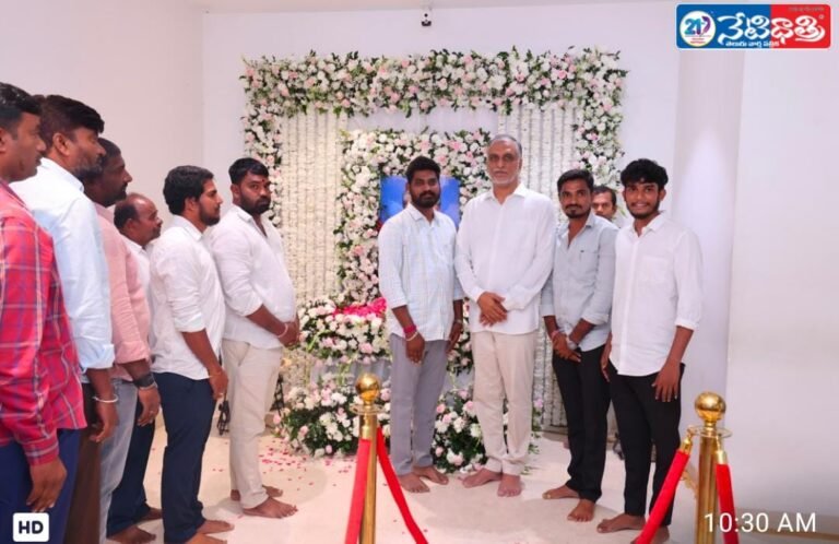 “Harish Varma Pays Tribute to Harish Rao’s Father”