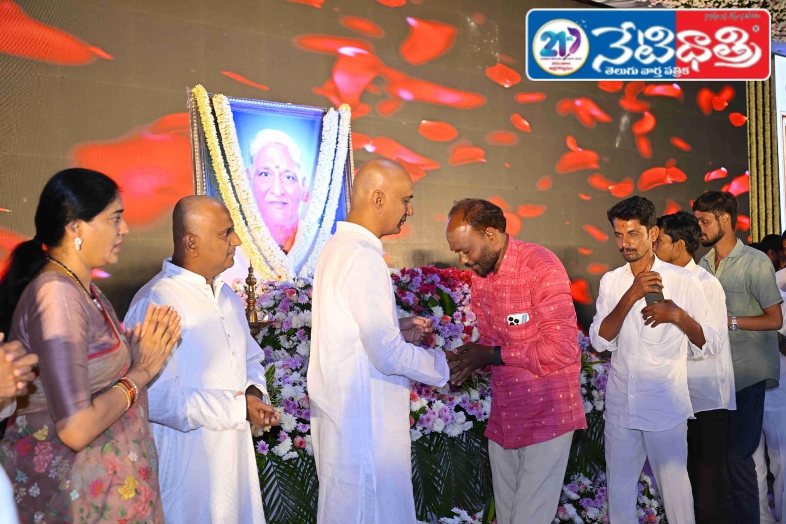 : Ex-Sarpanch Pays Tribute in Dasadinakarma