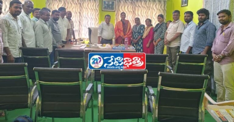 Bhavani Takes Charge as Mandal Parishad Officer