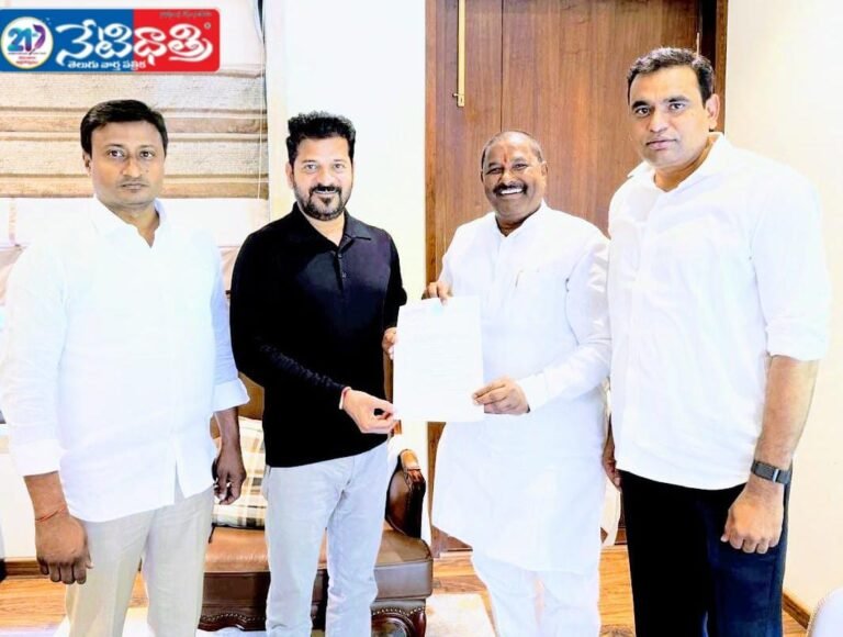 MLA Donthi Madhav Reddy Meets CM Revanth Reddy