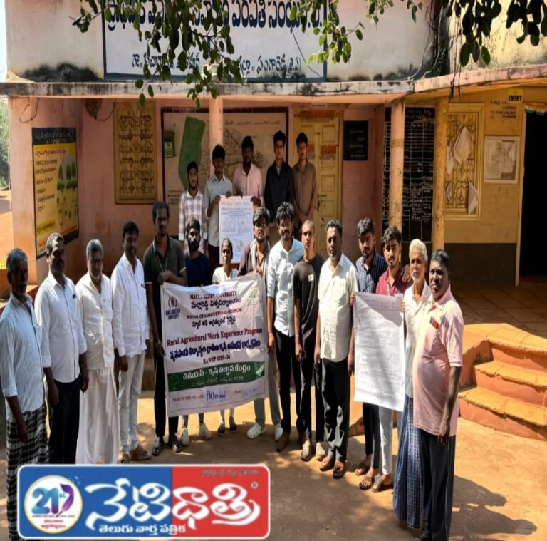 "Mallareddy Students Promote Soil Testing"