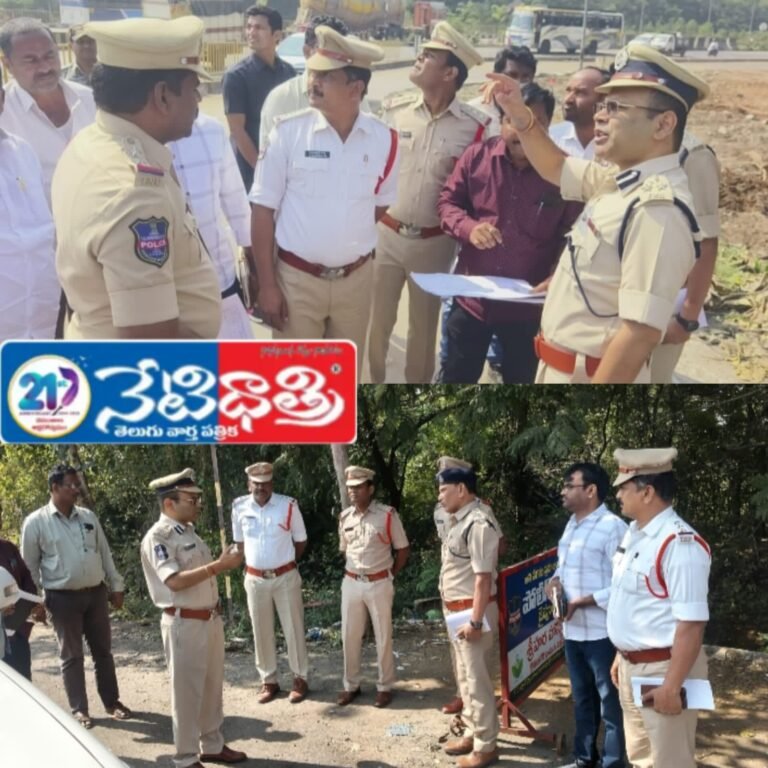 Police Inspect Black Spots to Prevent Road Accidents